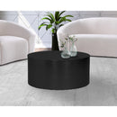  Meridian Cylinder Black Iron Coffee Table IMAGE 2