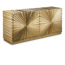  Meridian Golda Gold Wood Sideboard / Buffet IMAGE 1