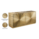  Meridian Golda Gold Wood Sideboard / Buffet IMAGE 9