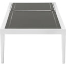  Meridian Nizuc Grey Adjustable Mesh Water Resistant Fabric Outdoor Patio Adjustable Sun Chaise Lounge IMAGE 8