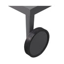  Meridian Nizuc Black Adjustable Mesh Water Resistant Fabric Outdoor Patio Adjustable Sun Chaise Lounge IMAGE 12