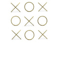  Color_Gold -- Meridian XOXO Wall Decor IMAGE 1