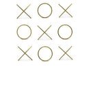  Color_Gold -- Meridian XOXO Wall Decor IMAGE 1