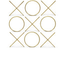  Color_Gold -- Meridian XOXO Wall Decor IMAGE 1