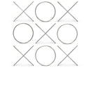  Color_Chrome -- XOXO Chrome Wall Decor IMAGE 1