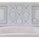  Color_Chrome -- XOXO Chrome Wall Decor IMAGE 2
