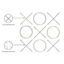 Meridian XOXO Chrome Stainless Steel Wall Decor IMAGE 8