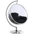  Manufacturer Color_Black -- Meridian Luna Suspended Acrylic Accent Chair IMAGE 1