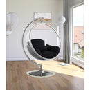  Manufacturer Color_Black -- Meridian Luna Suspended Acrylic Accent Chair IMAGE 2