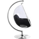  Manufacturer Color_Black -- Meridian Luna Suspended Acrylic Accent Chair IMAGE 5