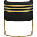  Manufacturer Color_Black -- Meridian Rays Stationary Fabric Accent Chair IMAGE 3
