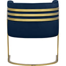  Manufacturer Color_Navy -- Rays Navy Velvet Upholstered Accent Chair IMAGE 3