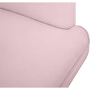  Manufacturer Color_Pink -- Rays Pink Velvet Upholstered Accent Chair IMAGE 6