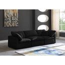  Manufacturer Color_Black -- Meridian Plush Stationary Fabric Sofa IMAGE 2