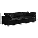  Manufacturer Color_Black -- Meridian Plush Stationary Fabric Sofa IMAGE 8