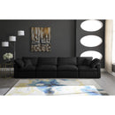  Manufacturer Color_Black -- Meridian Plush Stationary Fabric Sofa IMAGE 3