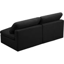  Manufacturer Color_Black -- Meridian Plush Stationary Fabric Sofa IMAGE 4