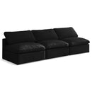  Manufacturer Color_Black -- Meridian Plush Stationary Fabric Sofa IMAGE 1
