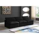  Manufacturer Color_Black -- Meridian Plush Stationary Fabric Sofa IMAGE 2