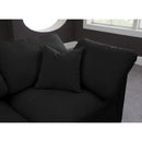  Manufacturer Color_Black -- Meridian Plush Stationary Fabric Sofa IMAGE 6