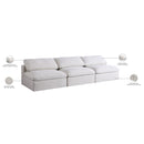  Manufacturer Color_Cream -- Meridian Serene Stationary Fabric Sofa IMAGE 7