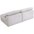 Manufacturer Color_Cream -- Meridian Serene Stationary Fabric Sofa IMAGE 4