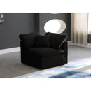  Manufacturer Color_Black -- Meridian Plush Stationary Fabric Chair IMAGE 2