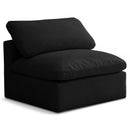  Manufacturer Color_Black -- Meridian Plush Stationary Fabric Chair IMAGE 1