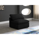  Manufacturer Color_Black -- Meridian Plush Stationary Fabric Chair IMAGE 2