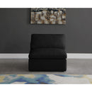  Manufacturer Color_Black -- Meridian Plush Stationary Fabric Chair IMAGE 3