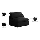  Manufacturer Color_Black -- Meridian Plush Stationary Fabric Chair IMAGE 7