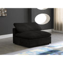  Manufacturer Color_Black -- Meridian Cozy Stationary Fabric Chair IMAGE 2