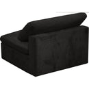 Manufacturer Color_Black -- Meridian Cozy Stationary Fabric Chair IMAGE 4