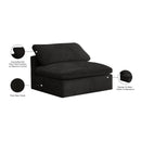  Manufacturer Color_Black -- Meridian Cozy Stationary Fabric Chair IMAGE 7