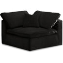  Manufacturer Color_Black -- Meridian Cozy Stationary Fabric Chair IMAGE 1