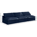 Manufacturer Color_Navy -- Meridian Cozy Stationary Fabric Sofa IMAGE 6