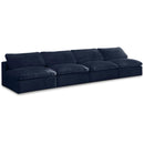  Manufacturer Color_Navy -- Meridian Cozy Stationary Fabric Sofa IMAGE 1