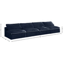  Manufacturer Color_Navy -- Meridian Cozy Stationary Fabric Sofa IMAGE 6