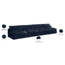  Manufacturer Color_Navy -- Meridian Cozy Stationary Fabric Sofa IMAGE 7