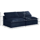  Manufacturer Color_Navy -- Meridian Cozy Stationary Fabric Sofa IMAGE 6