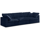  Manufacturer Color_Navy -- Meridian Cozy Stationary Fabric Sofa IMAGE 1