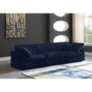  Manufacturer Color_Navy -- Meridian Cozy Stationary Fabric Sofa IMAGE 2