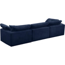  Manufacturer Color_Navy -- Meridian Cozy Stationary Fabric Sofa IMAGE 4
