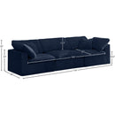  Manufacturer Color_Navy -- Meridian Cozy Stationary Fabric Sofa IMAGE 8