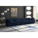  Manufacturer Color_Navy -- Meridian Cozy Stationary Fabric Sofa IMAGE 2