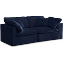  Manufacturer Color_Navy -- Meridian Cozy Stationary Fabric Sofa IMAGE 1