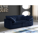  Manufacturer Color_Navy -- Meridian Cozy Stationary Fabric Sofa IMAGE 2