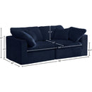  Manufacturer Color_Navy -- Meridian Cozy Stationary Fabric Sofa IMAGE 8