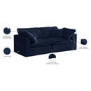  Manufacturer Color_Navy -- Meridian Cozy Stationary Fabric Sofa IMAGE 9