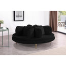  Manufacturer Color_Black -- Meridian Circlet Stationary Fabric Sofa IMAGE 2